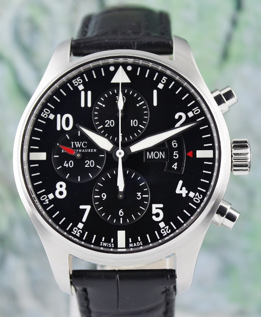 (image for) IWC Pilot's Automatic Chronograph Watch / Ref: 3777-01
